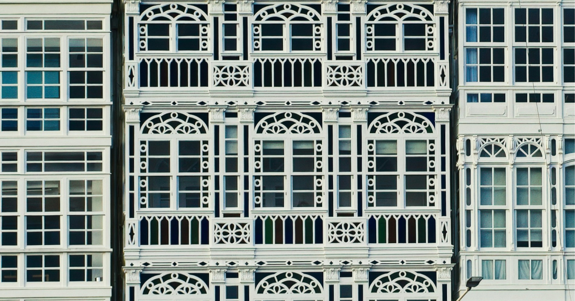 Galerías blancas de A Coruña, Galicia